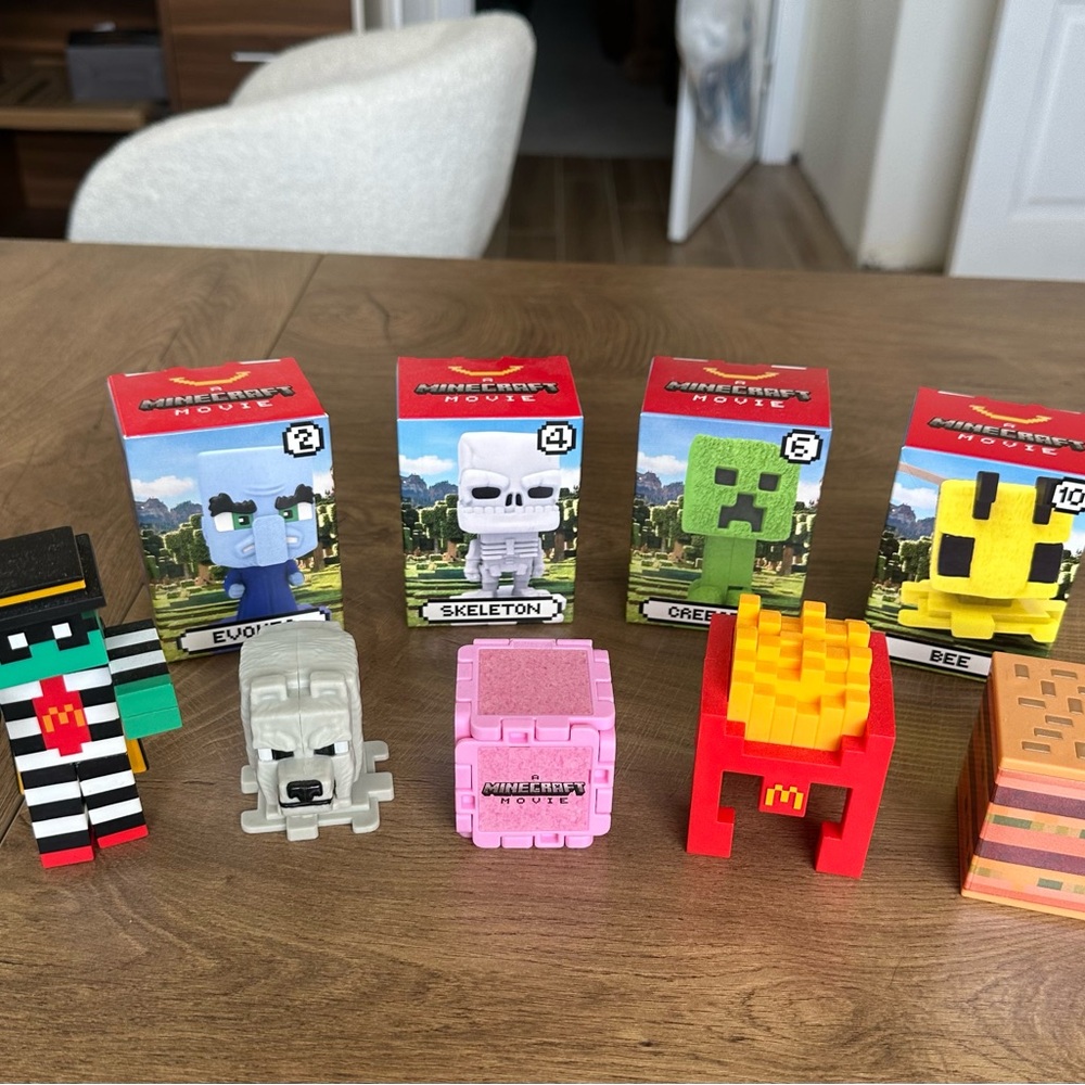 McDonald's Minecraft Toys